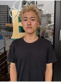 MEN'SHAIRウルフカルマパーマメンズショートイージーパーマ