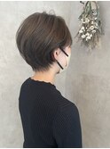 ハンサムマッシュショート