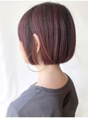 【morio原宿】顎ラインボブ 秋 暖色系カラー