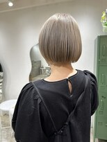 サビィ(Sabby)&nbsp;ミルクティーベージュ/ブリーチ/ミニボブ/多摩センター/氏川洸希