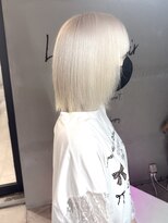 ラニシス ヘアー(Lanisis Hair)&nbsp;透明感ホワイトボブ