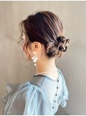 おくれ毛暗めカラーグレージュ韓国ヘア顔周りレイヤー_ba563031