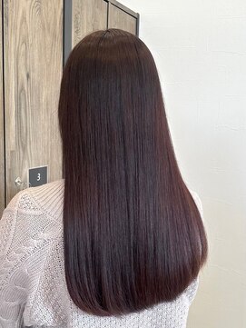 アトリエコア(Atelier Coa) 太白区アディクシーカラー顔周りレイヤーカット白髪ぼかしウルフ