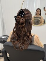 カプロメゾンギンザ 銀座店(Capullo maisonGINZA)&nbsp;ハーフアップ
