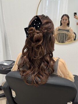 カプロメゾンギンザ 銀座店(Capullo maisonGINZA) ハーフアップ