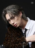 MEN’S HAIR/波巻きツイストスパイラル/リバースセンターパート