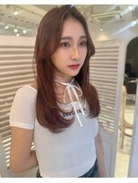 レイラバイアフロート 吉祥寺(Lila by afloat)&nbsp;ピンクブラウン/レイヤーカット/韓国レイヤー/ピンクブラウン