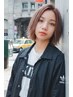 【★平日限定★】低アルカリダメージレスカラー+カット ¥5500