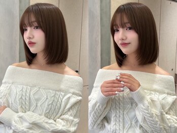 シー バイ ロンド 新宿(Sea by Lond)の写真/小顔魅せ×美シルエットで360度どこから見ても可愛い！柔らかな女性らしいトレンドショートをご提案[新宿]