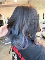 ウープス(Oops) 【インナーカラー】ラベンダー、ブルー