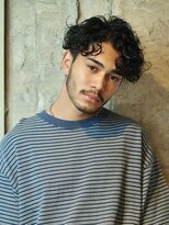 ダグラスヘアー スリーエンズ 岐阜 各務原(Douglas hair Three Ends)&nbsp;【メンズパーマ】かき上げツイストスパイラル（1）