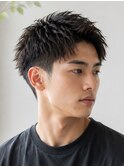 大人メンズショート刈り上げツーブロック