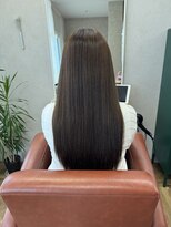 マルクヘアケア(MALQ HAIR CARE) 暗めミントベージュ×髪質改善カラー