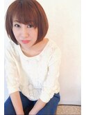 20代30代小顔ひし形ショートカットレイヤーナチュラルショート