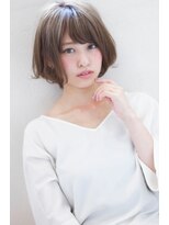 マリアバイアフロート(Maria by AFLOAT) 大人かわいい外ハネデジタルパーマロブクラシカルグレージュ