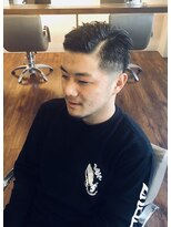 アキラ 名谷店(akira) 七三 フェード ジェルバック