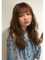 クリアー オブ ヘアー 藤が丘店(clear OF HAIR) ランダム巻き髪ロング