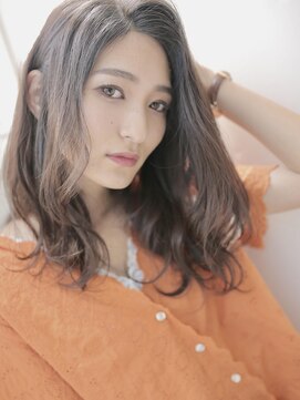 アグ ヘアー シェリー 近江八幡店(Agu hair cherie) 作り込まないナチュラルウェーブロング