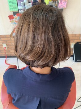 ヘアスタジオブービーの写真/《実力派スタイリストによるカット技術を体感》再現性のある立体的なカットで自然で美しいヘアスタイルに♪