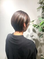 ミチ(mich)&nbsp;大人丸みショートボブ◎20代30代40代