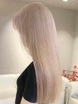 ベレーザ 渋谷(BELEZA) ba524_ベビーバングホワイティグレージュボブルフグレーベージュ