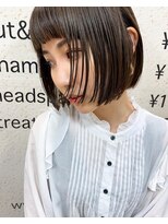 モリオ フロム ロンドン サッポロファクトリー店(morio FROM LONDON)&nbsp;【morio札幌】2022年札幌髪型 大人かわいい黒髪ぱつっとボブ