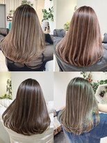 アッシュ 大宮店(Ash)&nbsp;細めハイライト　髪質改善メイクバレイヤージュ
