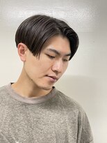 ヨシザワインク ハコザキ 水天宮前 日本橋人形町(YOSHIZAWA Inc.HAKOZAKI)&nbsp;センターパートマッシュスタイル