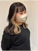 Rasca◇インナーカラー×ベージュ