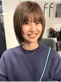 【Laff】新宿 大人可愛い20代30代40代ショートボブ丸みショート
