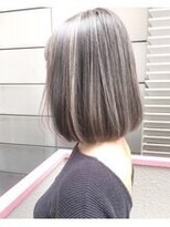 ランプ ヘアー(lamp hair)&nbsp;【ブリーチデザインカラー】3Dハイライト/THORWグレージュ