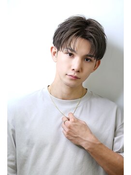 リップス 表参道店(LIPPS) スッキリ好印象【刈り上げセンターパート】2ブロック