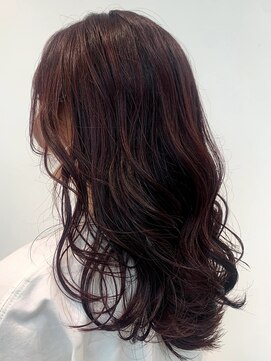 ロンドエニカ 大宮(Lond enika) 大人ガーリーワインレッド