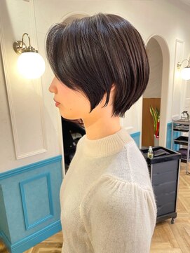 ロンドソレイユ 池袋(Lond soleil) ショート/前髪カット/レイヤーカット/黒髪/髪質改善[池袋]