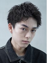 エリマ 調布(elima)&nbsp;スパイキーショートビジネスショートツイストパーマ刈り上げ☆