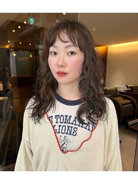 シアン(SYAN) ロングラフパーマ