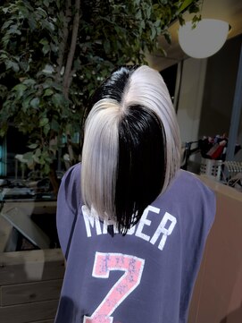 ジルバイジゼル(JILL by GiseL) Y/オセロブラック×ホワイト