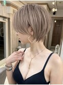 ハイトーンショートカット
