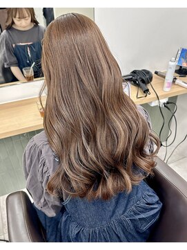 オットット(OttottO) ブリーチなしカラー　ミルクティーベージュ