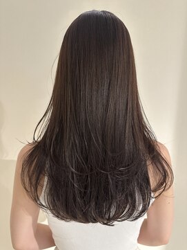 アヴァンスクロス あべのルシアス店(AVANCE.CROSS) ダークアッシュベージュ×レイヤー