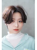 大人気耳かけショートスタイル