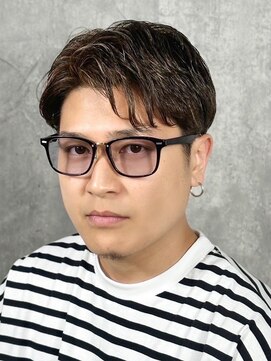 プレミアムバーバー 銀座店(PREMIUM BARBER produce by HIRO GINZA) ニュアンスパーマスタイル