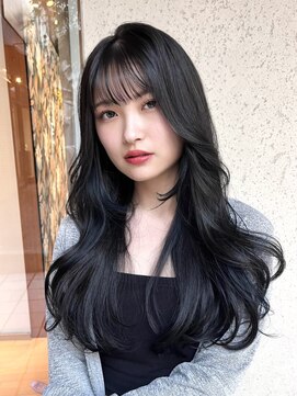 サラ 天神大名店(SARA) 【天神】ロングレイヤー/ウルフレイヤー/ダークグレージュ