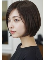 グリーン レーベル 川崎店(Green label)&nbsp;大人可愛いミニマルボブスタイル