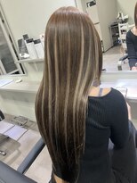 アーチフォーヘア 心斎橋店(a-rch for hair)&nbsp;プルエクステでつくるハイライトで簡単イメチェン！