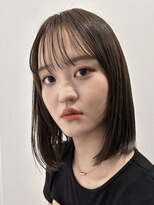 カムジーヘッドカミノウラ(COMEGHEAD KAMINOURA)&nbsp;ミルクティーベージュダブルカラーケアブリーチ顔まわりレイヤー