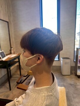 エヌアンドエー 杉戸高野台店(N&A) メンズカット　透明感カラーで垢抜けるマッシュスタイル