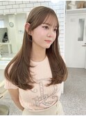 ワンカールレイヤー＿ミルクティーベージュ