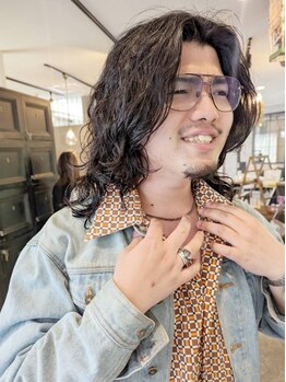 ロンド(RONND)の写真/【Cut＋パーマ＋Tr￥10000】メンズもレディースもお洒落パーマで簡単styling◎一気にオシャレ度が上がる♪