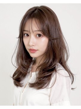 ブロウ ネックス ザ サロン 表参道(VLOW nex the salon) 愛されナチュラルレイヤー vlow 表参道【韓国vlow style２】